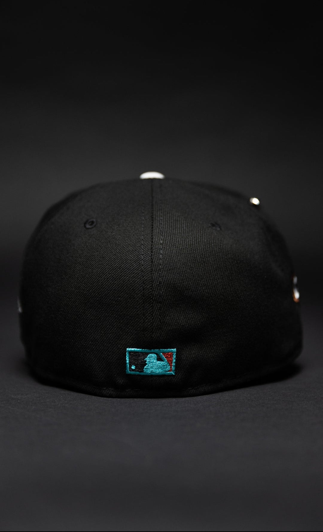 NEW ERA EXCLUSIVE 59FIFTY BLACK UPSIDE DOWN ARIZONA DIAMONDBACKS W/ WORLD CHAMPIONS SIDE PATCH