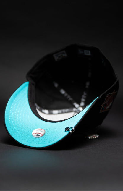 NEW ERA EXCLUSIVE 59FIFTY BLACK MINNESOTA TWINS W/ 30TH ANNIVERSARY SIDE PATCH