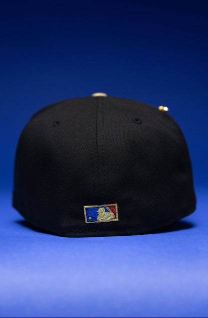 NEW ERA EXCLUSIVE 59FIFTY BLACK/NAVY ANAHEIM ANGELS W/ 2019 ALL STAR GAME SIDE PATCH