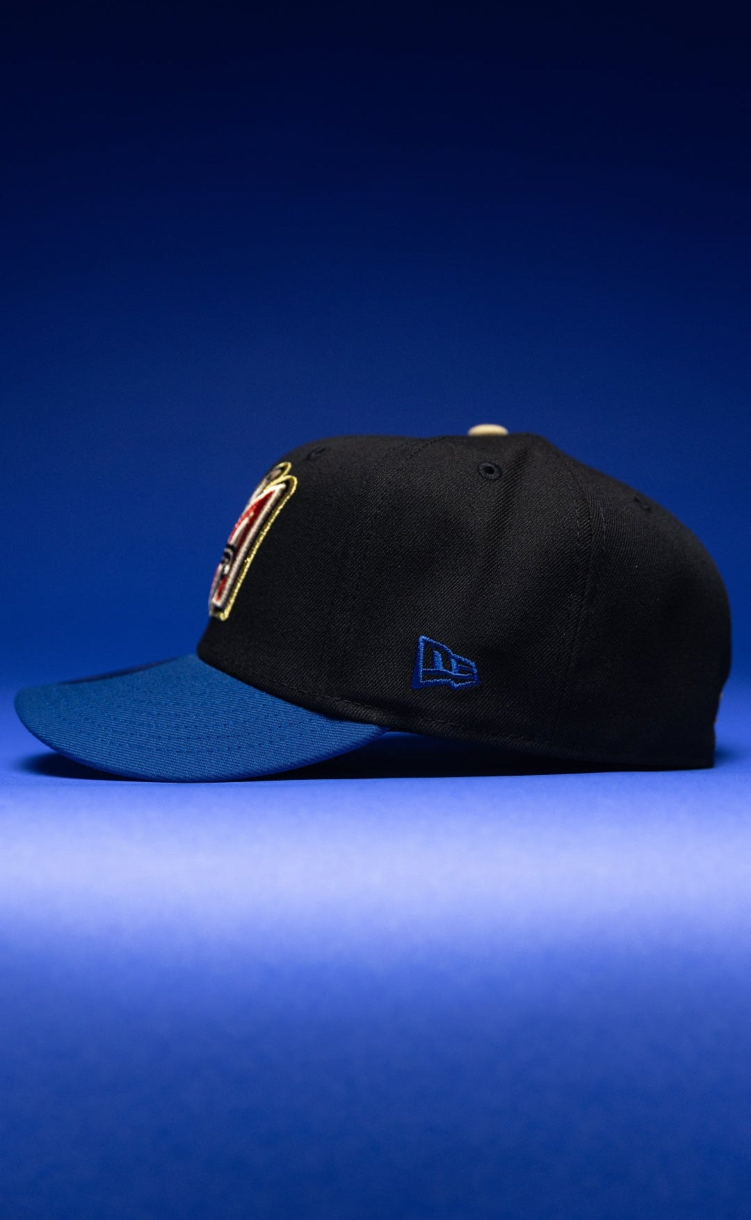 NEW ERA EXCLUSIVE 59FIFTY BLACK/NAVY ANAHEIM ANGELS W/ 2019 ALL STAR GAME SIDE PATCH