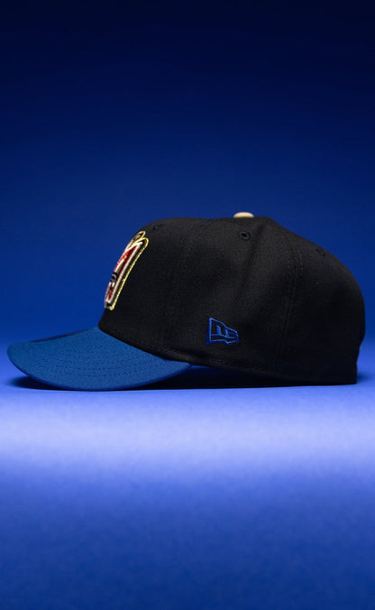 NEW ERA EXCLUSIVE 59FIFTY BLACK/NAVY ANAHEIM ANGELS W/ 2019 ALL STAR GAME SIDE PATCH