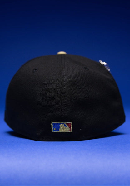 NEW ERA EXCLUSIVE 59FIFTY BLACK/NAVY ARIZONA DIAMONDBACKS W/ 1998 INAUGURAL SEASON SIDE PATCH