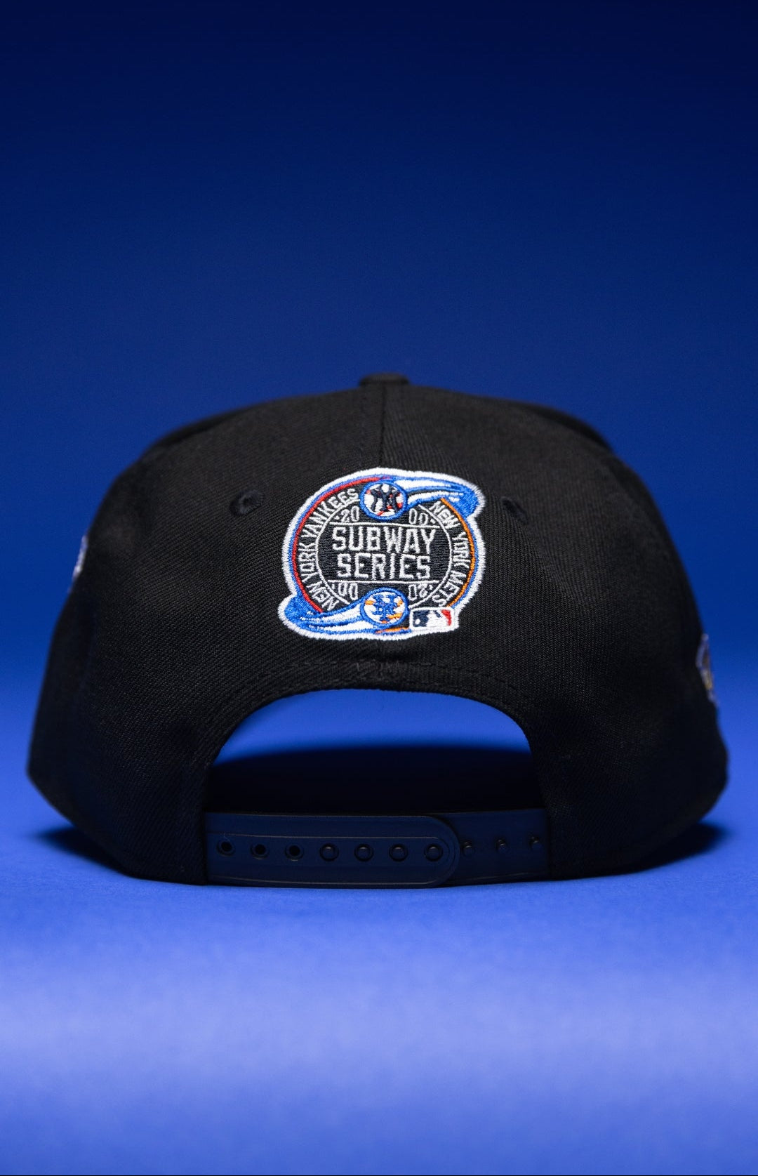 NEW ERA 9FIFTY A-FRAME BLACK NEW YORK YANKEES SNAPBACK W/ WORLD SERIES EMBROIDERY PATCHES