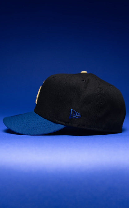 NEW ERA EXCLUSIVE 59FIFTY BLACK/NAVY LOS ANGELES DODGERS W/ SHOHEI OHTANI SIDE PATCH