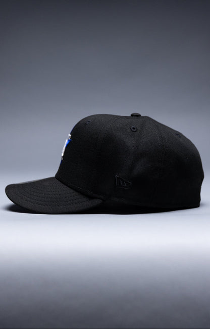 NEW ERA EXCLUSIVE 59FIFTY BLACK HOUSTON ASTROS W/ 50TH ANNIVERSARY SIDE PATCH