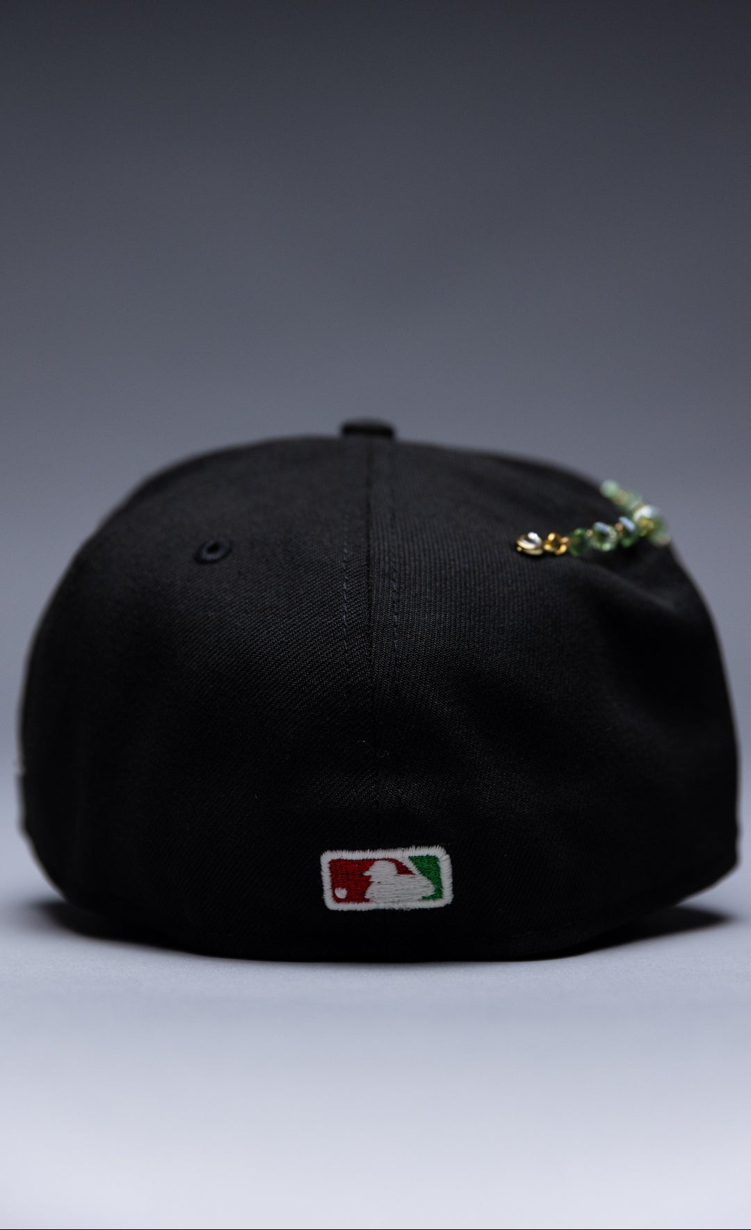 NEW ERA EXCLUSIVE 59FIFTY BLACK LOS ANGELES DODGERS W/ "VIVA LOS DODGERS" SIDE PATCH