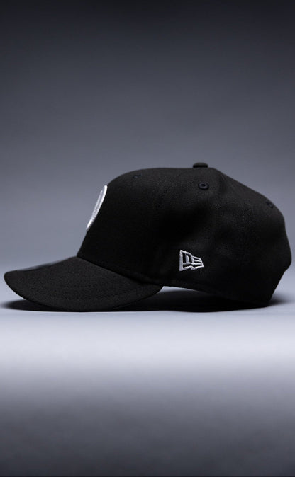 NEW ERA EXCLUSIVE 9FIFTY BLACK LOS ANGELES DODGERS SNAPBACK W/ 2024 WORLD SERIES CHAMPIONS SIDE PATCH