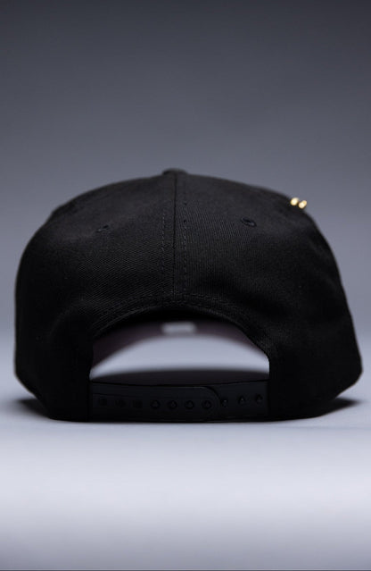 NEW ERA EXCLUSIVE 9FIFTY BLACK CHICAGO BLACKHAWKS SNAPBACK W/ ALL STAR GAME SIDE PATCH