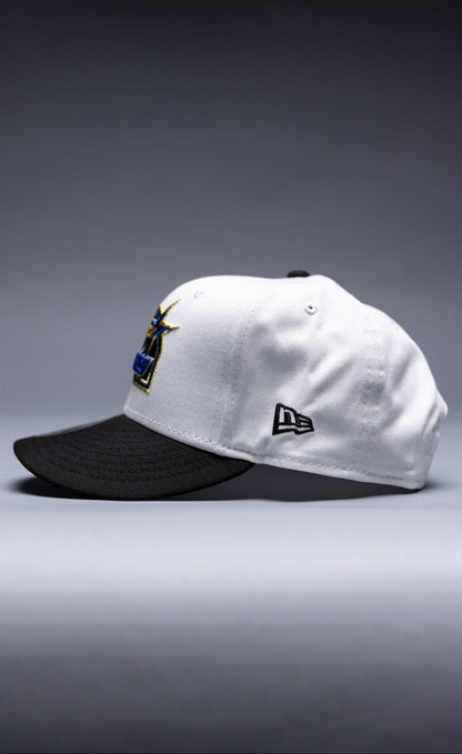 NEW ERA EXCLUSIVE 9FIFTY PEARL WHITE HOUSTON ASTROS SNAPBACK W/ 35 GREAT YEARS SIDE PATCH