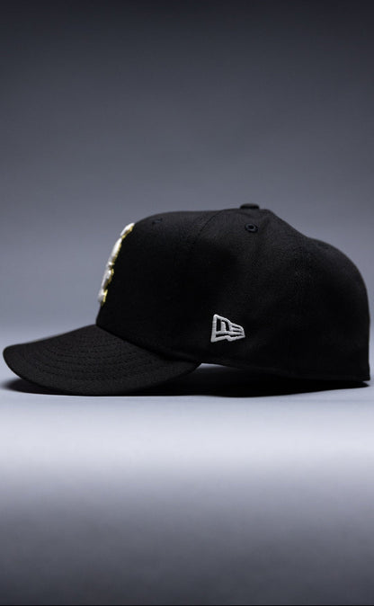 NEW ERA EXCLUSIVE 59FIFTY BLACK CHICAGO WHITE SOX W/ 2003 ALL STAR GAME SIDE PATCH