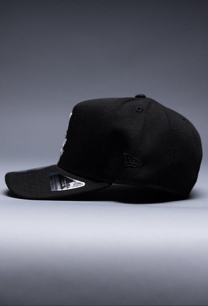 NEW ERA 9FIFTY A-FRAME BLACK CHICAGO WHITE SOX SNAPBACK W/ 1990 ALL STAR GAME SIDE PATCH