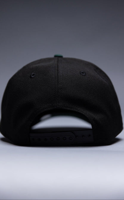 NEW ERA 9FIFTY A-FRAME BLACK/BLUE BALTIMORE ORIOLES SNAPBACK W/ 1989 WORLD SERIES SIDE PATCH