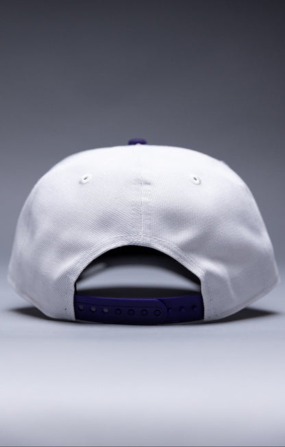 NEW ERA 9FIFTY A-FRAME PEARL WHITE ARIZONA DIAMONDBACKS SNAPBACK W/ 2001 WORLD SERIES SIDE PATCH