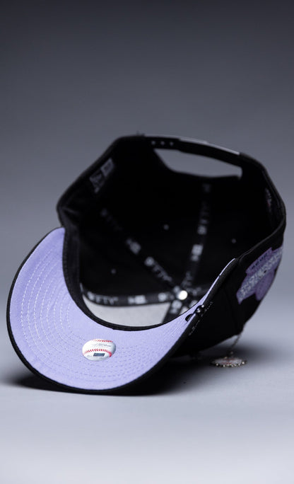 NEW ERA EXCLUSIVE 9FIFTY BLACK HOUSTON ASTROS SNAPBACK W/ WORLD SERIES CHAMPIONS SIDE PATCH