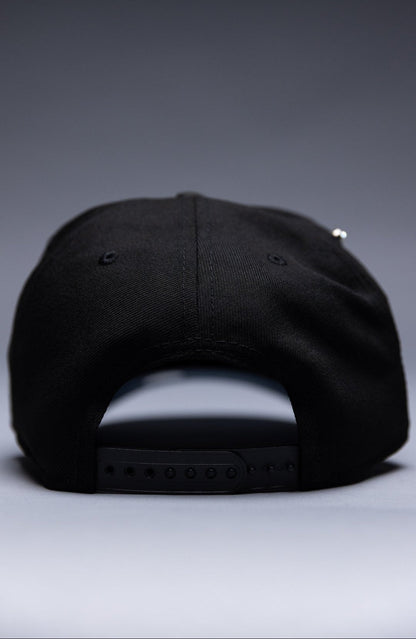 NEW ERA EXCLUSIVE 9FIFTY BLACK ST LOUIS CARDINALS SNAPBACK W/ BUSCH STADIUM SIDE PATCH