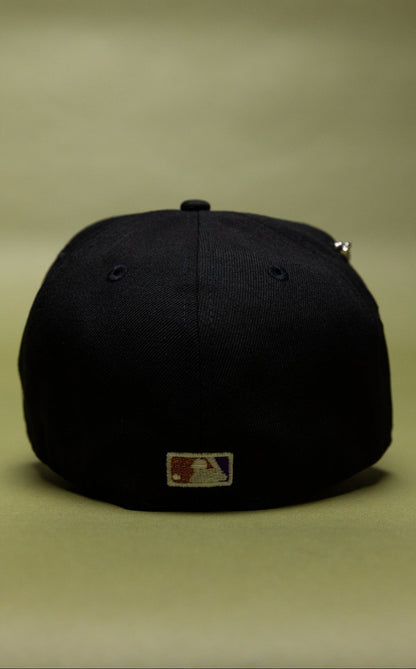 NEW ERA EXCLUSIVE 59FIFTY BLACK LOS ANGELES DODGERS W/ SHOHEI OHTANI 50-50 CLUB SIDE PATCH