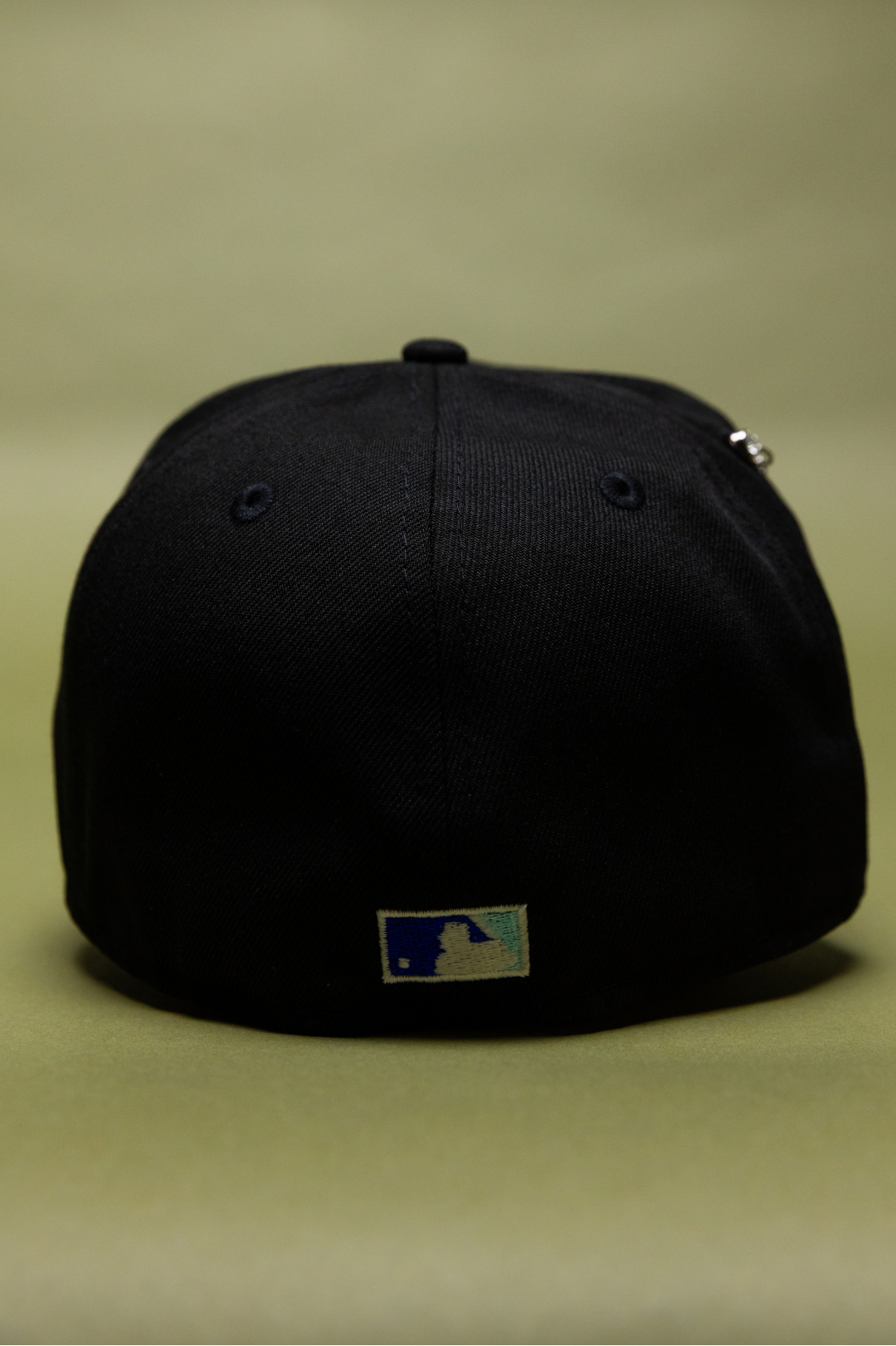 NEW ERA EXCLUSIVE 59FIFTY BLACK CHICAGO WHITE SOX W/ COMISKEY PARK SIDE PATCH