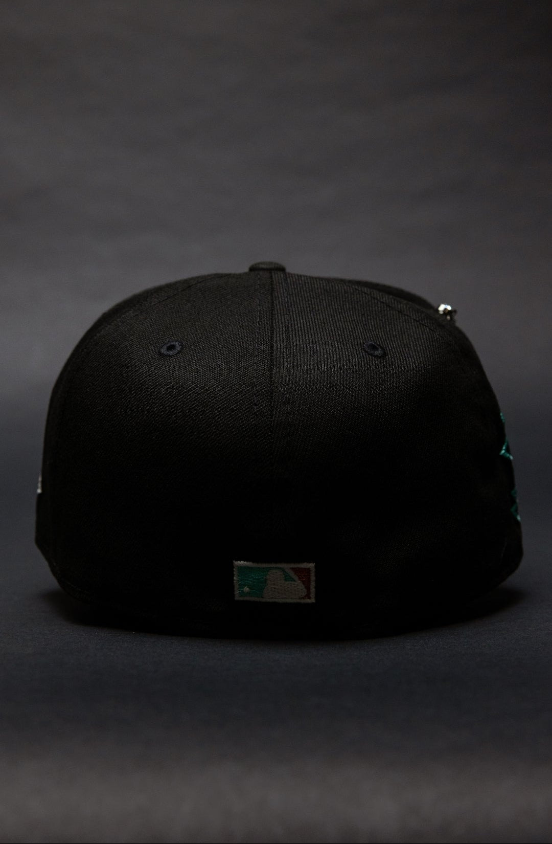 NEW ERA EXCLUSIVE 59FIFTY BLACK TEXAS RANGERS W/ FINAL SEASON SIDE PATCH