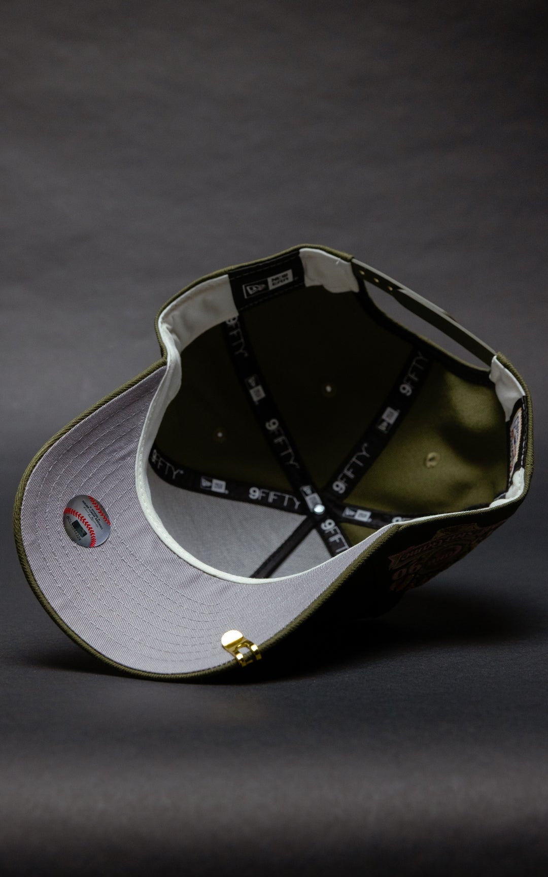 NEW ERA 9FIFTY A-FRAME OLIVE CHICAGO CUBS SNAPBACK W/ 1990 ALL STAR GAME SIDE PATCH