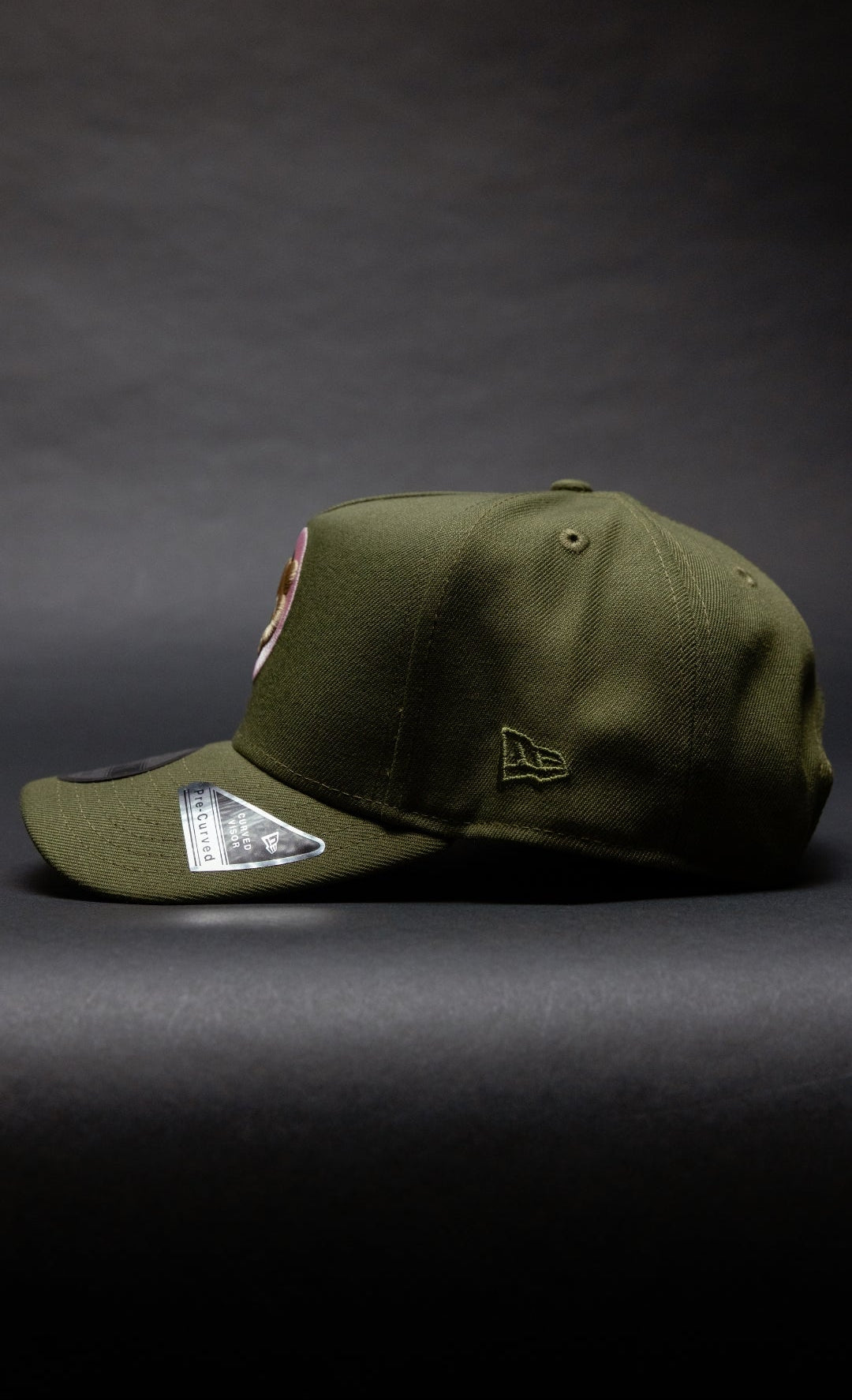 NEW ERA 9FIFTY A-FRAME OLIVE CHICAGO CUBS SNAPBACK W/ 1990 ALL STAR GAME SIDE PATCH