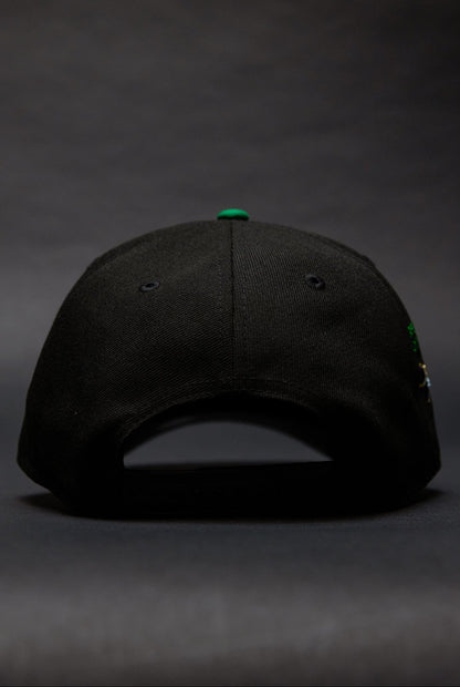 NEW ERA 9FIFTY A-FRAME BLACK/PURPLE LOS ANGELES DODGERS SNAPBACK W/ SHOHEI OHTANI SIDE PATCH