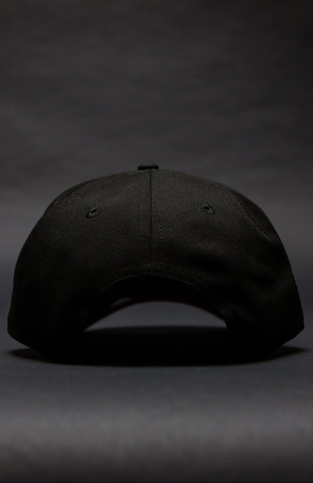 NEW ERA 9FIFTY A-FRAME BLACK LOS ANGELES DODGERS SNAPBACK W/ INTERSTATE + 50TH ANNIVERSARY SIDE PATCH