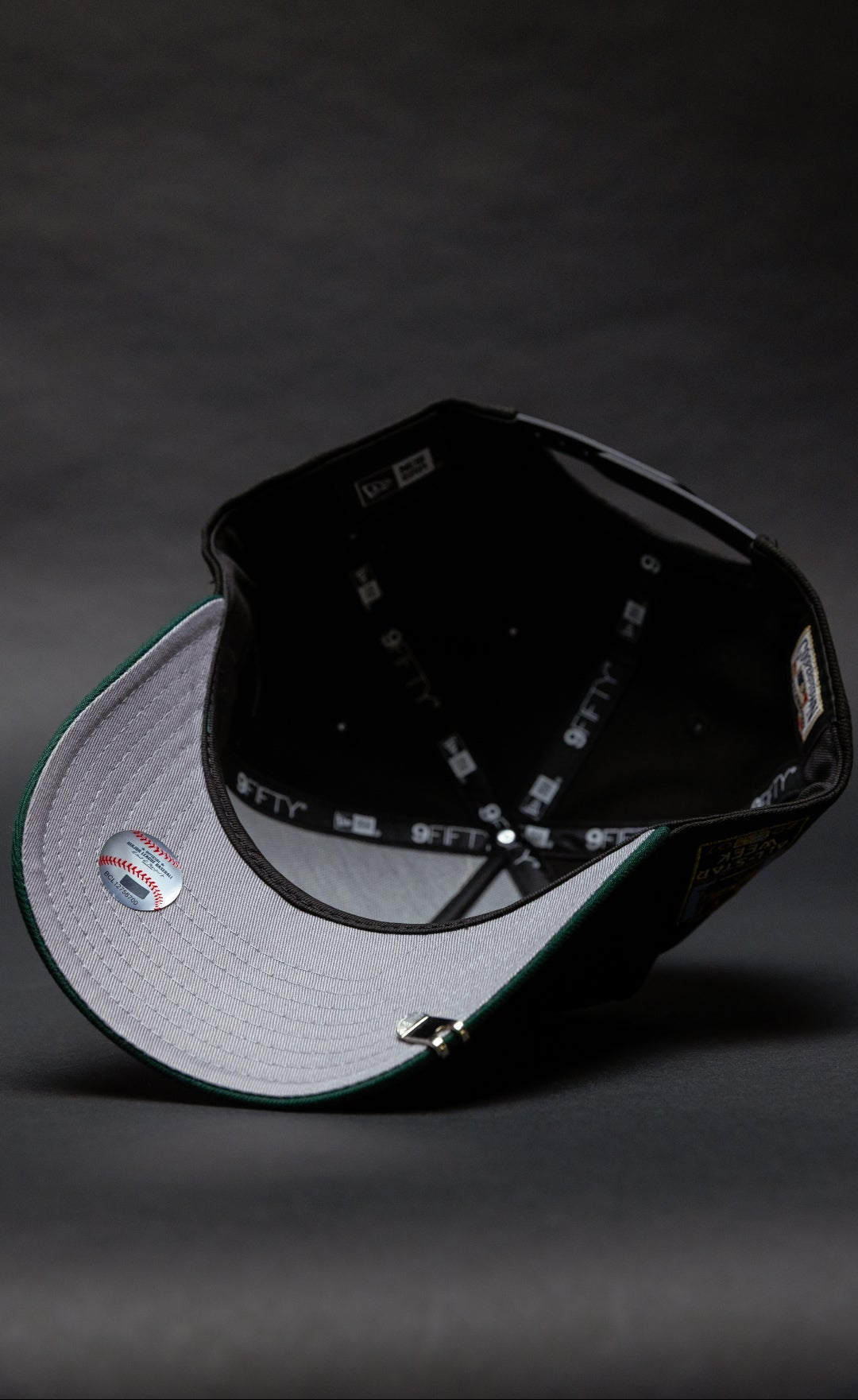 NEW ERA 9FIFTY A-FRAME BLACK/FOREST GREEN SAN FRANCISCO GIANTS SNAPBACK W/ ALL STAR WEEK SIDE PATCH