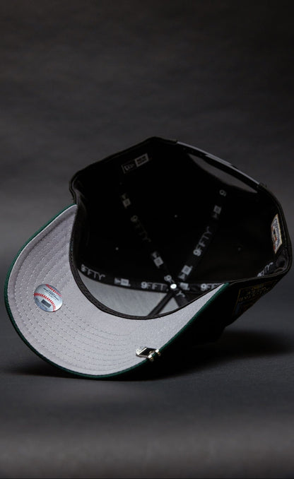 NEW ERA 9FIFTY A-FRAME BLACK/FOREST GREEN SAN FRANCISCO GIANTS SNAPBACK W/ ALL STAR WEEK SIDE PATCH