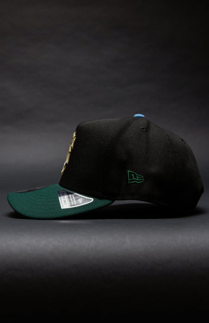 NEW ERA 9FIFTY A-FRAME BLACK/FOREST GREEN SAN FRANCISCO GIANTS SNAPBACK W/ ALL STAR WEEK SIDE PATCH