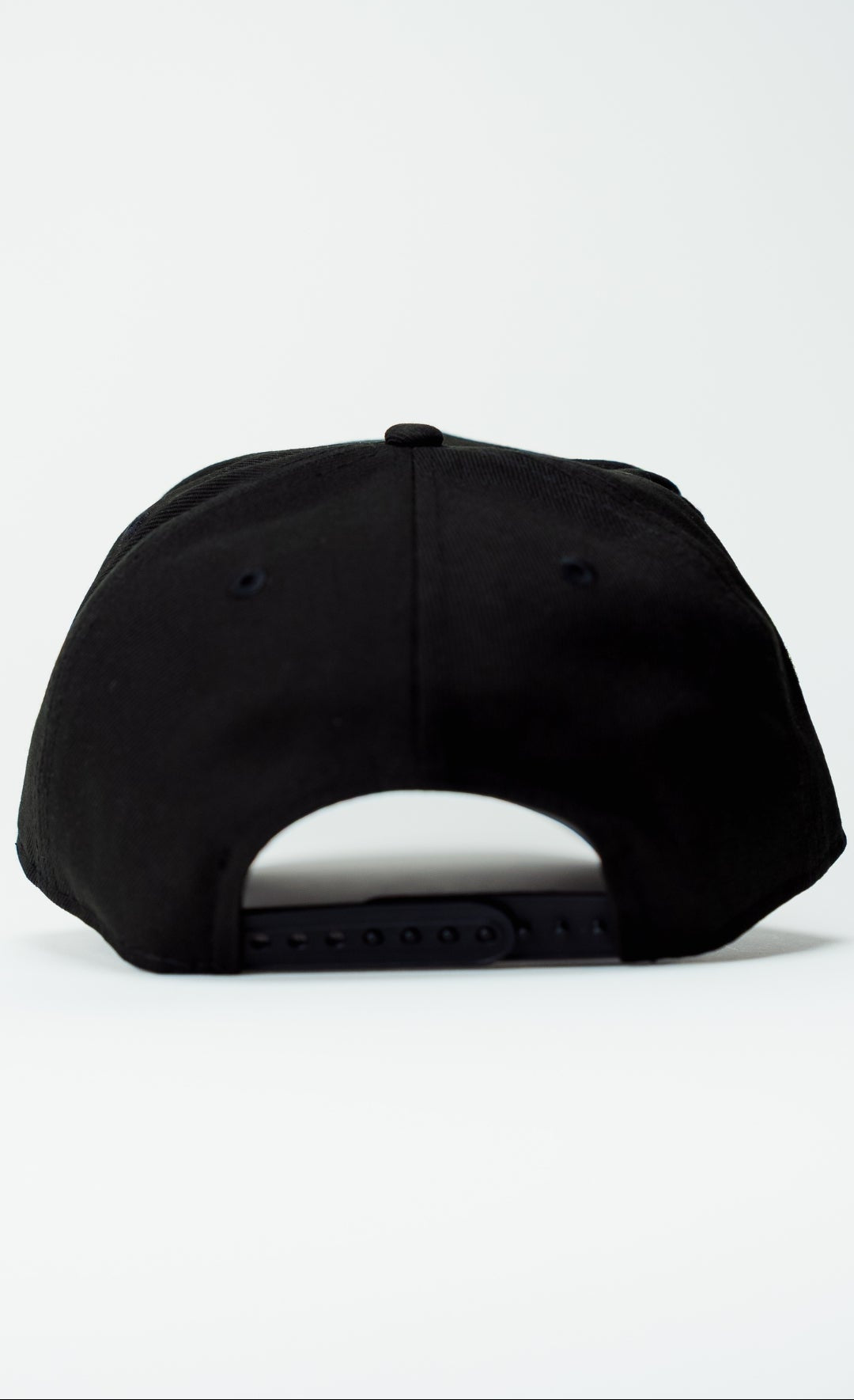 NEW ERA 9FIFTY A-FRAME BLACK ANAHEIM ANGELS SNAPBACK W/ 50TH ANNIVERSARY SIDE PATCH