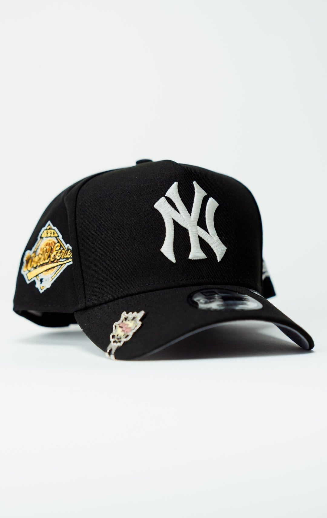 NEW ERA 9FIFTY A-FRAME BLACK NEW YORK YANKEES SNAPBACK W/ 1996 WORLD SERIES SIDE PATCH