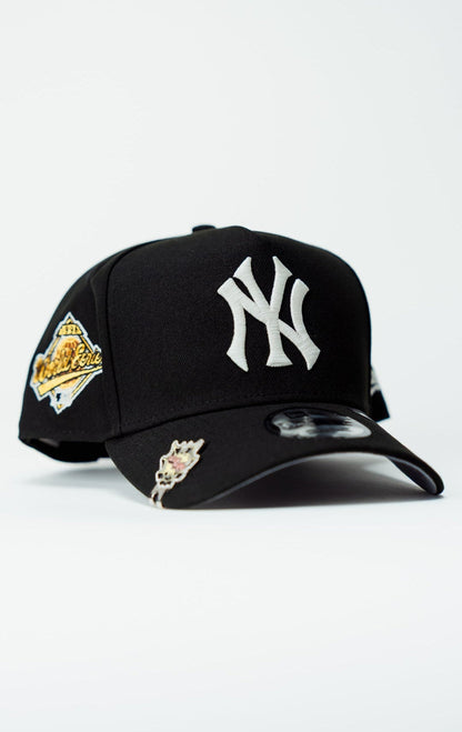 NEW ERA 9FIFTY A-FRAME BLACK NEW YORK YANKEES SNAPBACK W/ 1996 WORLD SERIES SIDE PATCH