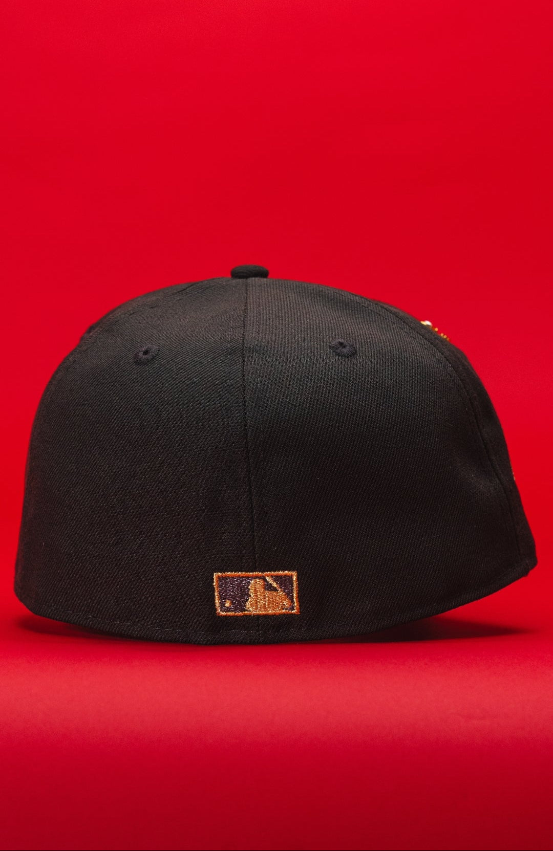 NEW ERA EXCLUSIVE 59FIFTY BLACK LOS ANGELES DODGERS W/ EMBROIDERY + 40TH ANNIVERSARY SIDE PATCH