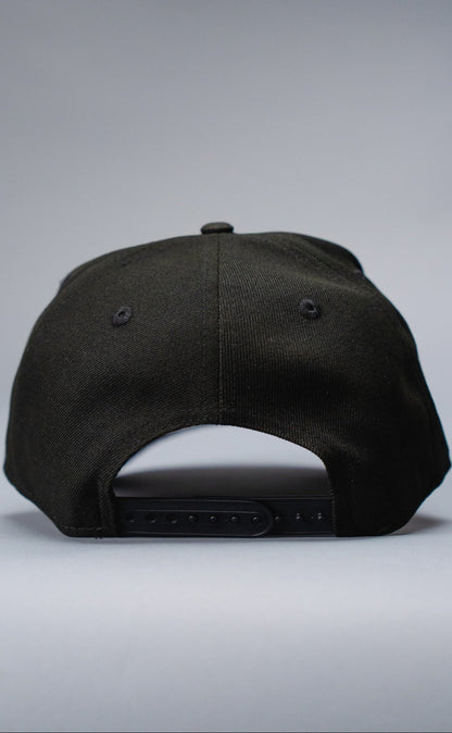 NEW ERA 9FIFTY A-FRAME BLACK NEW YORK YANKEES SNAPBACK W/ WORLD SERIES SIDE PATCH