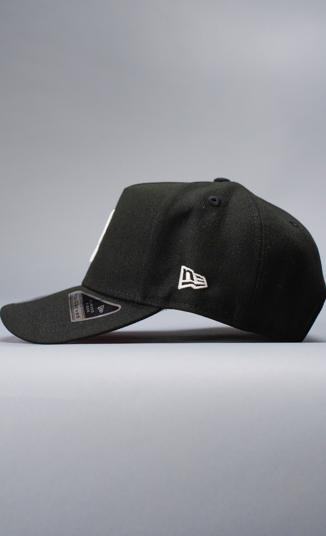 NEW ERA 9FIFTY A-FRAME BLACK ATLANTA BRAVES SNAPBACK W/ ALL STAR GAME SIDE PATCH