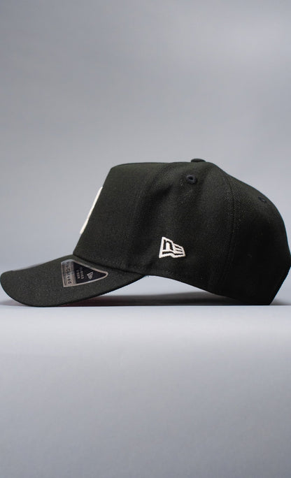NEW ERA 9FIFTY A-FRAME BLACK ATLANTA BRAVES SNAPBACK W/ ALL STAR GAME SIDE PATCH