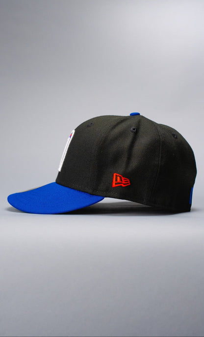 NEW ERA EXCLUSIVE 59FIFTY BLACK/BLUE MEXICO 2025 WORLD BASEBALL CLASSIC W/ MEXICO FLAG SIDE PATCH