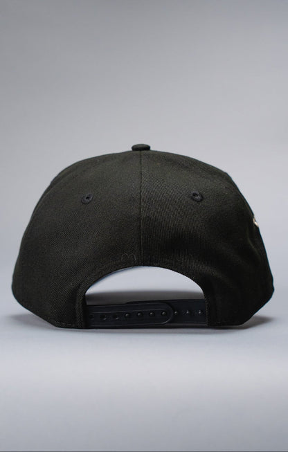 NEW ERA 9FIFTY A-FRAME BLACK LOS ANGELES DODGERS SNAPBACK W/ SHOHEI OHTANI SIDE PATCH