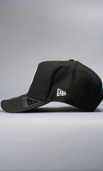NEW ERA 9FIFTY A-FRAME BLACK DETROIT TIGERS SNAPBACK W/ SIDE PATCH