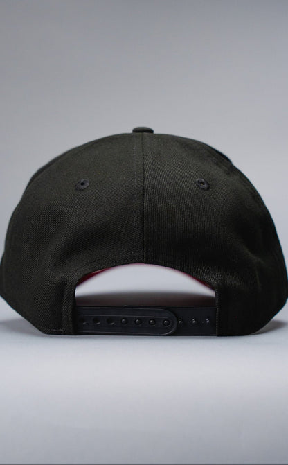 NEW ERA 9FIFTY A-FRAME BLACK CHICAGO WHITE SOX SNAPBACK W/ 95TH ANNIVERSARY SIDE PATCH