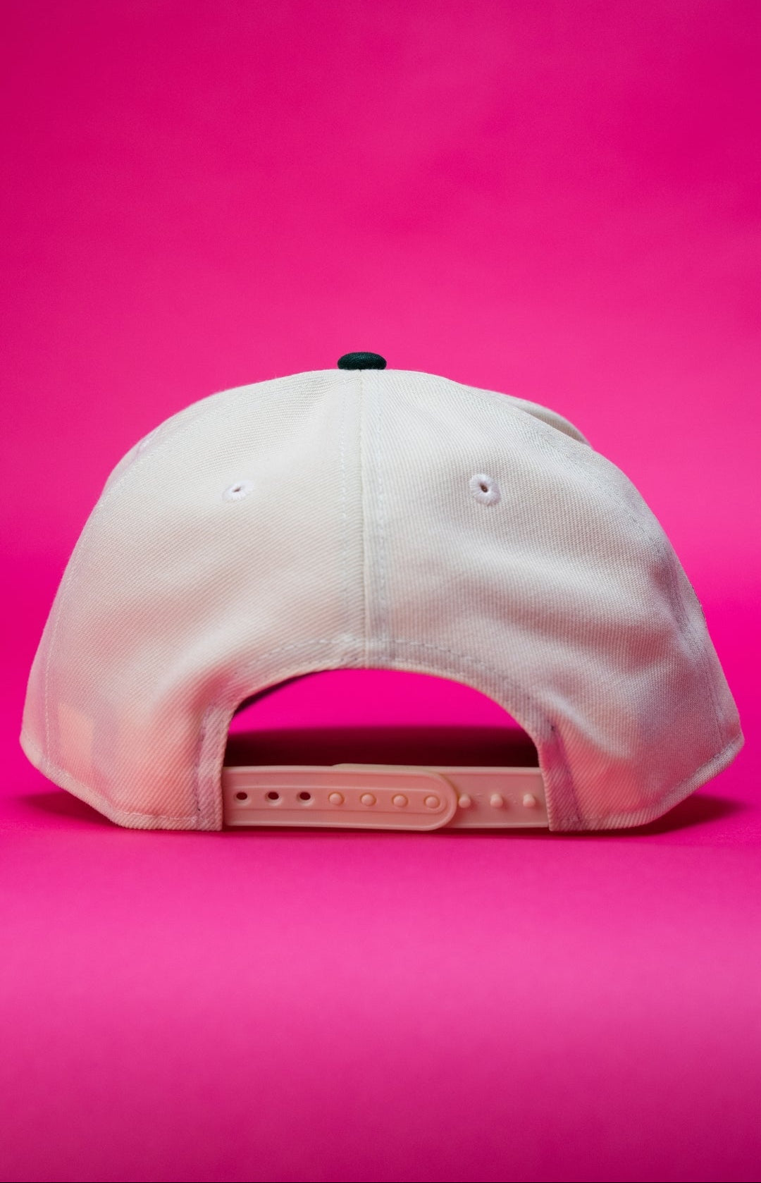 NEW ERA 9FIFTY A-FRAME CHROME/FOREST GREEN ANAHEIM ANGELS SNAPBACK W/ 50TH ANNIVERSARY SIDE PATCH
