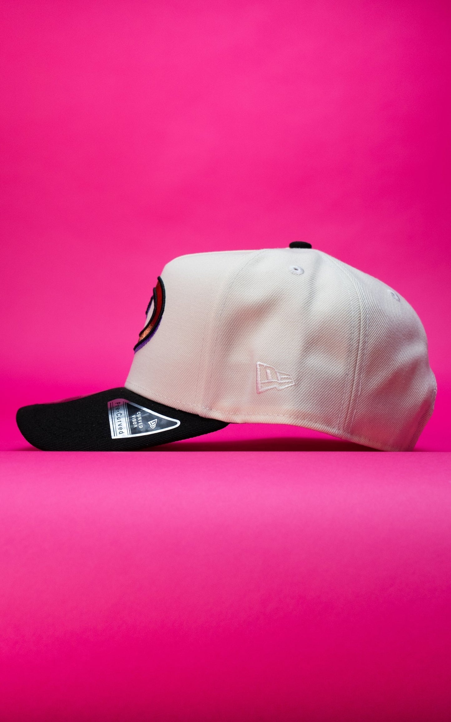 NEW ERA 9FIFTY A-FRAME CHROME/BLACK ARIZONA DIAMONDBACKS SNAPBACK W/ 1998 INAGUGURAL SEASON SIDE PATCH