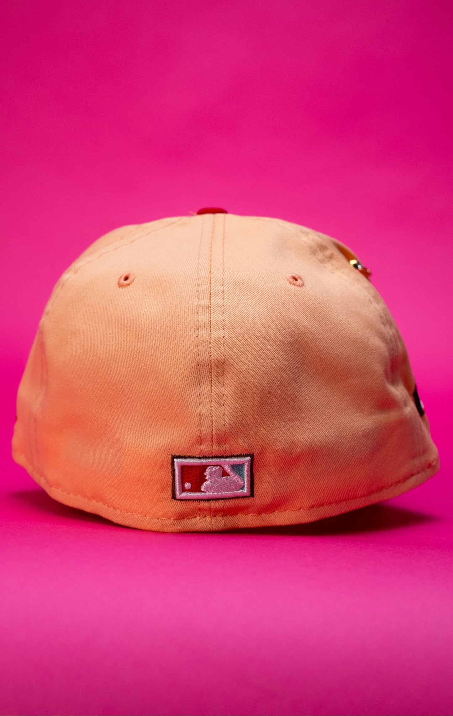 NEW ERA EXCLUSIVE 59FIFTY BLUSH/MAROON ANAHEIM ANGELS W/ 40TH ANNIVERSARY SIDE PATCH