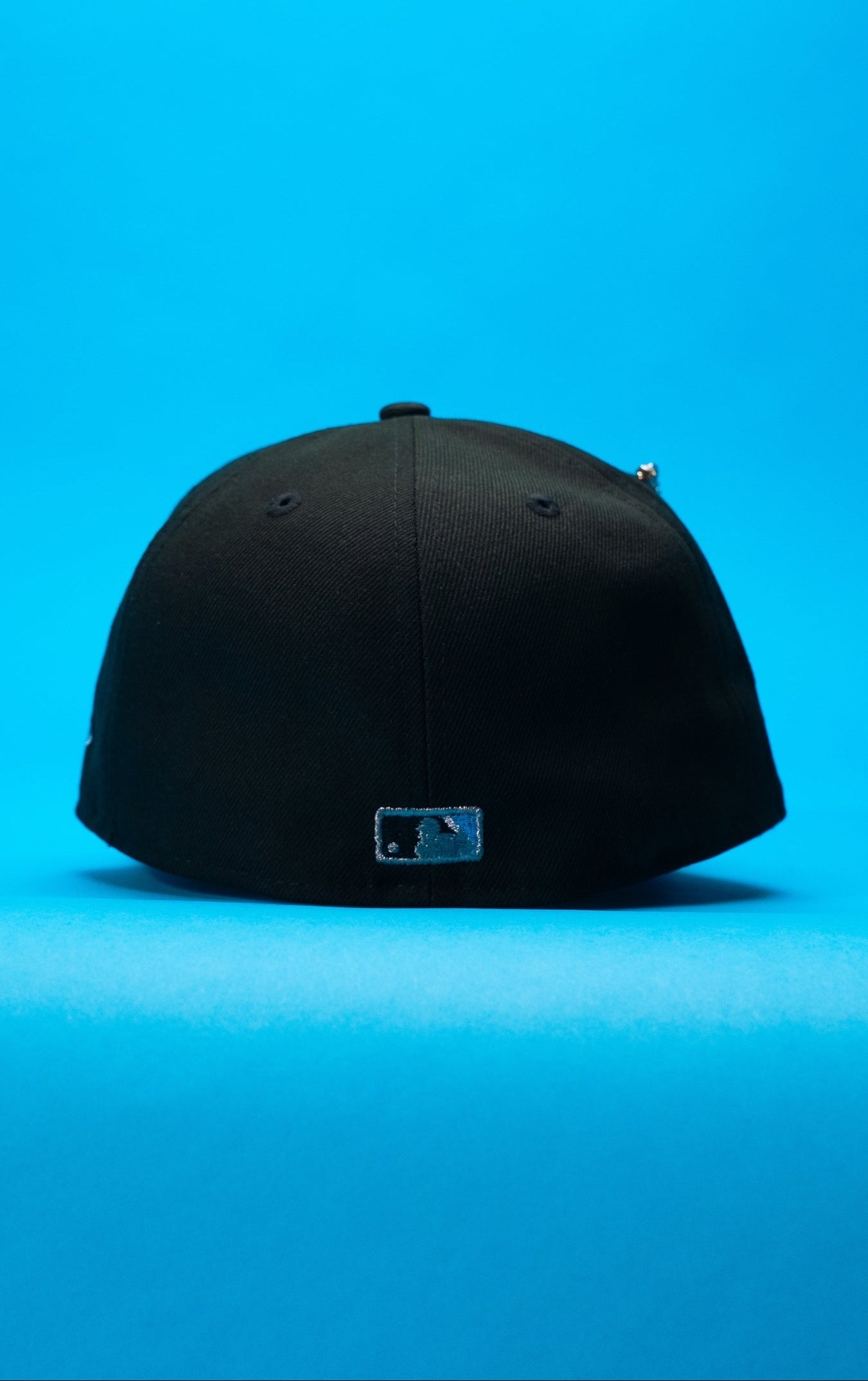 NEW ERA EXCLUSIVE 59FIFTY BLACK LOS ANGELES DODGERS "HEAVENLY CITY" W/ WORLD SERIES CHAMPIONS SIDE PATCH