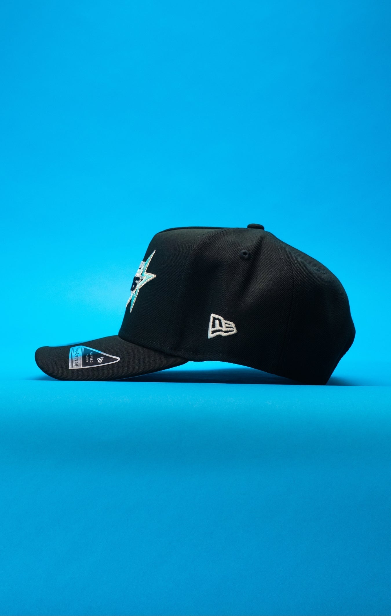 NEW ERA 9FIFTY A-FRAME BLACK HOUSTON ASTROS SNAPBACK W/ ASTRODOME SIDE PATCH