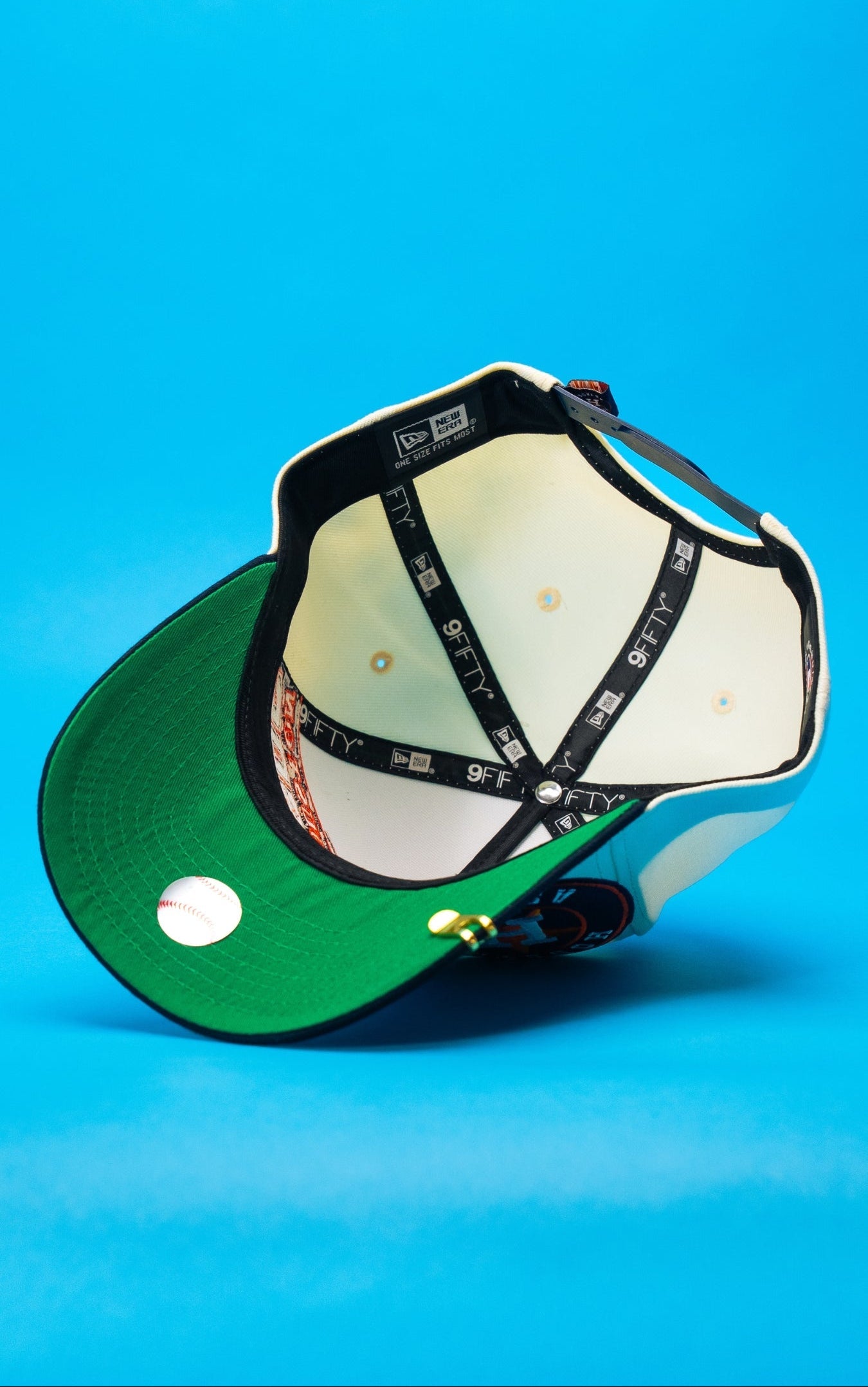 NEW ERA 9FIFTY A-FRAME CHROME/NAVY HOUSTON ASTROS SNAPBACK W/ 1962 EMBROIDERY
