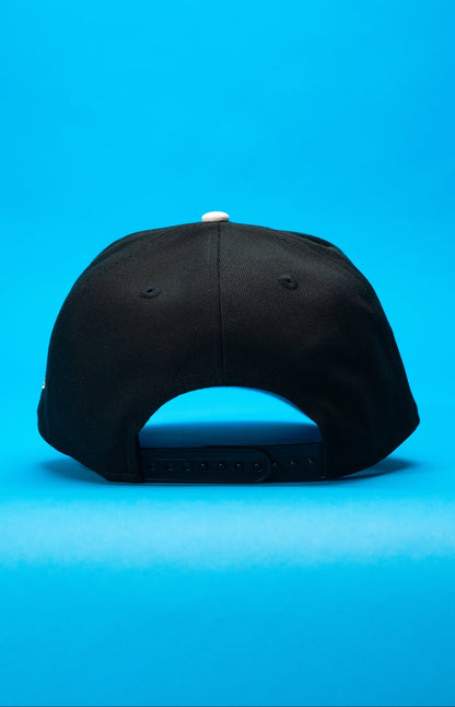NEW ERA 9FIFTY A-FRAME BLACK NEW YORK YANKEES SNAPBACK W/ YANKEE STADIUM SIDE PATCH