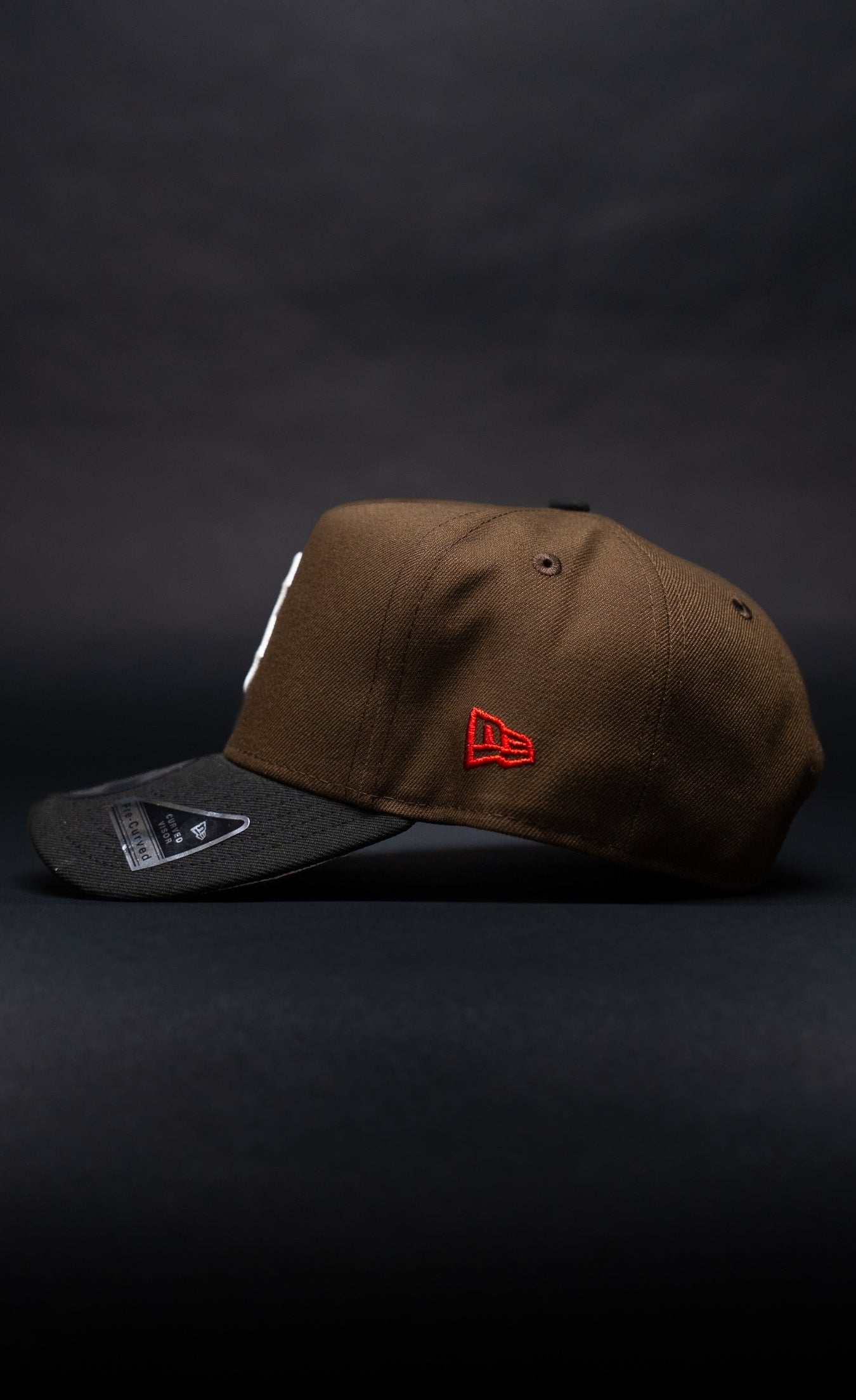 NEW ERA 9FIFTY A-FRAME BROWN/BLACK BOSTON RED SOX SNAPBACK W/ ALL STAR GAME SIDE PATCH