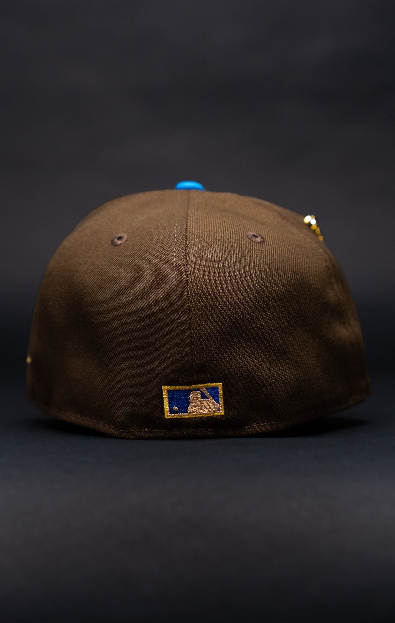 NEW ERA EXCLUSIVE 59FIFTY BROWN/RUST ANAHEIM ANGELS W/ 40TH ANNIVERSARY SIDE PATCH