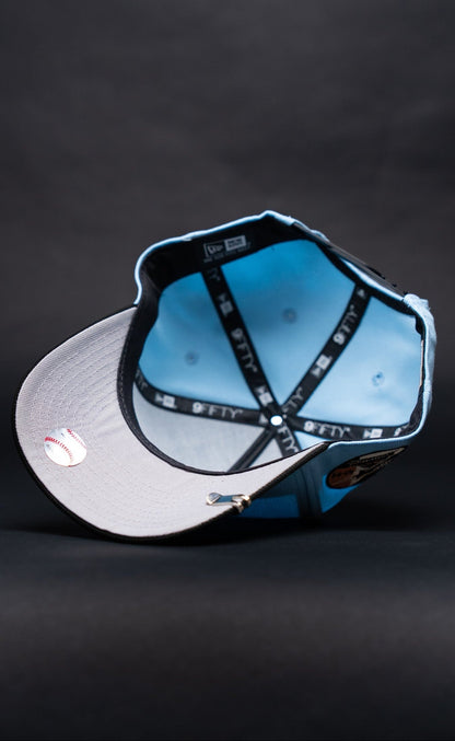 NEW ERA 9FIFTY A-FRAME SKY BLUE HOUSTON ASTROS W/ "35 GREAT YEARS" SIDE PATCH
